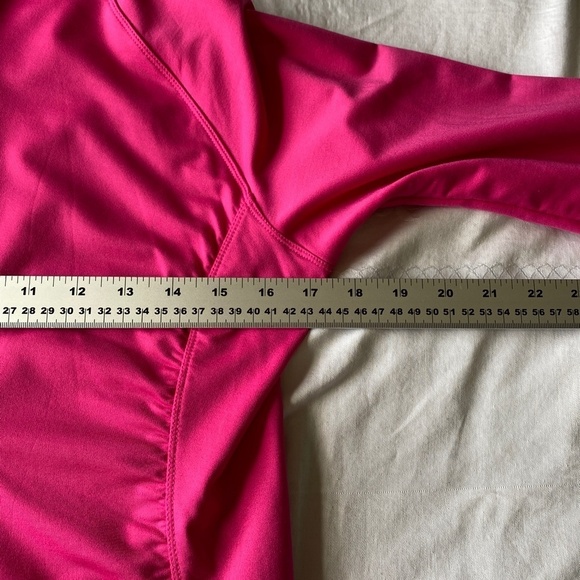 Tuff Athletics Women's Lightweight Pink Athletic Zip Up Hoodie Jacket Medium - Picture 11 of 15